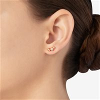 Mono orecchino Dodo Donna Bollicine in Oro rosa Diamante 0.06 Ct DHC3002_BOLLI_DB09R - DHC3002_BOLLI_DB09R